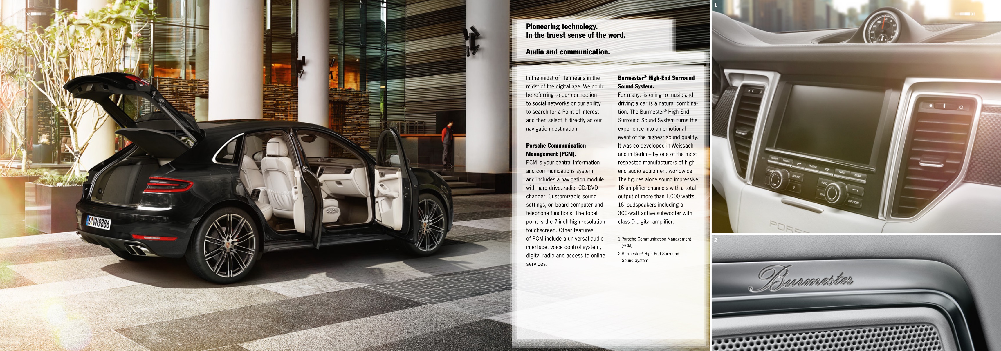 2014 Porsche Macan Brochure Page 2